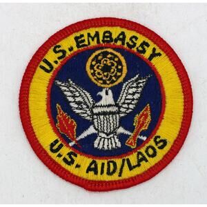 US Embassy Aid/Laos Arm Patch